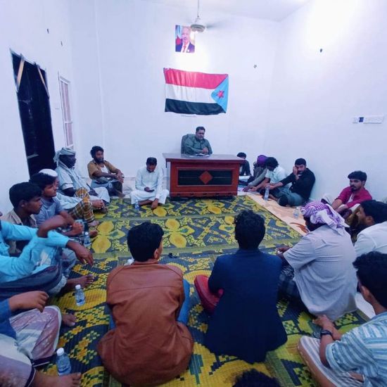 "انتقالي حصوين" يوجه اللجان المحلية لتكثيف أنشطتها