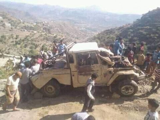 انقلاب سيارة في المواسط يخلف 4 ضحايا