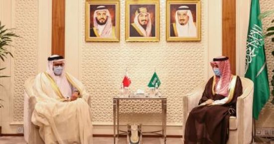 وزير الخارجية السعودي يبحث مع نظيره البحريني العلاقات الأخوية بين البلدين