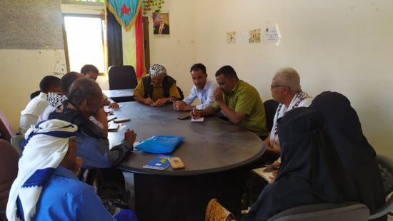 انتقالي لحج يوفد لجنة لتقييم القيادة المحلية بالحوطة