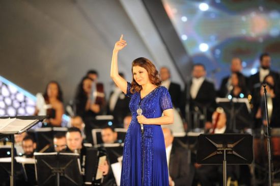 بالصور.. ماجدة الرومي تتألق في ختام مهرجان الموسيقى العربية