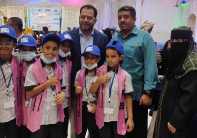 افتتاح البطولة الثالثة للروبوت في العاصمة عدن