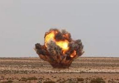 تفجير قذائف من مخلفات الحرب في نقطة العلم بعدن