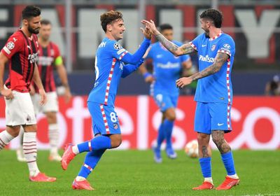 جريزمان يغيب عن مواجهة ميلان للإيقاف