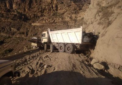 تعطل المرور على طريق هيجة العبد