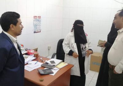 مسؤولو خورمكسر يتفقدون المجمع الصحي وخدماته