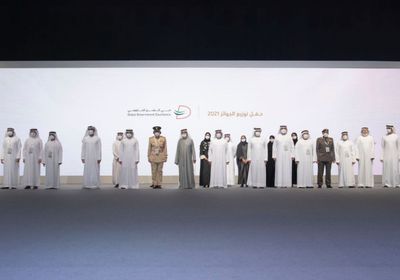 بن راشد يشهد حفل برنامج دبي للتميز الحكومي