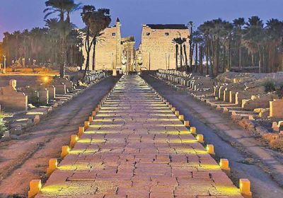 تعرف على موعد افتتاح طريق الكباش الجديد بالأقصر 2021