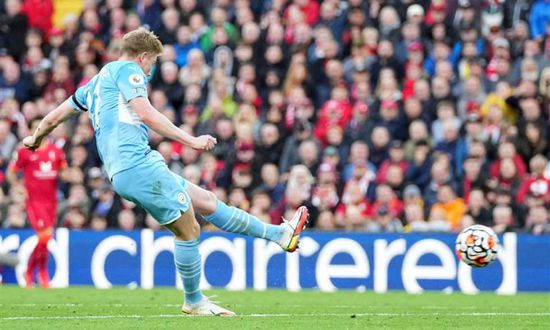  إصابة دي بروين بفيروس كورونا وغيابه عن مباراة إيفرتون