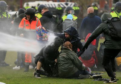 جرحى في إطلاق نار خلال تظاهرة بهولندا