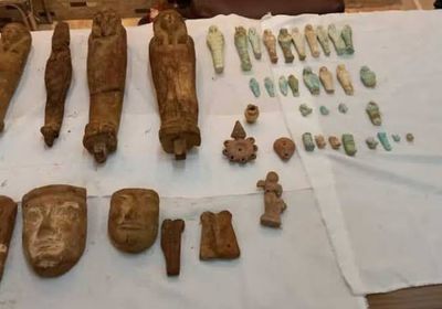مصر: ضبط 201 قطعة أثرية بحوزة مسجل جنائي في الشرقية