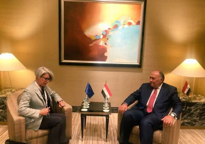 وزير الخارجية المصري يلتقي مبعوثة الاتحاد الأوروبي للقرن الأفريقي