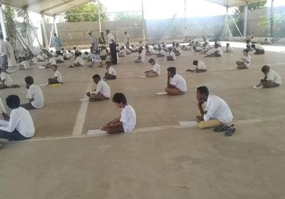 انطلاق امتحانات الفصل الأول للتعليم الأساسي والثانوي بأبين