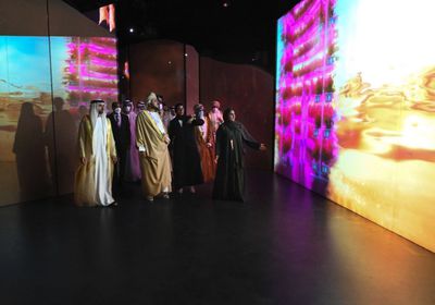 ولي عهد دبي يستقبل الممثل الخاص لسلطنة عمان بـ"إكسبو"