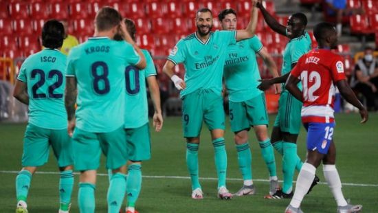 ريال مدريد يستعيد صدارة الليجا برباعية في غرناطة