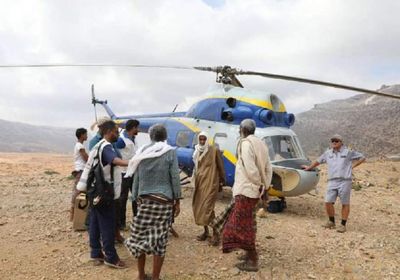 مستشفى خليفة يوفد فريقًا طبيًا لأهالي حمهيل شرق سقطرى