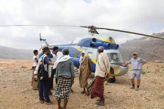 مستشفى خليفة يوفد فريقًا طبيًا لأهالي حمهيل شرق سقطرى