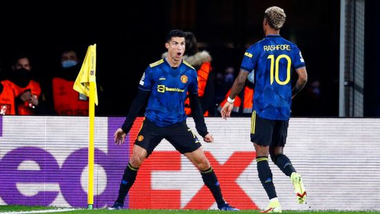  شاهد أهداف مباراة مانشستر يونايتد وفياريال اليوم في دوري أبطال أوروبا 2021