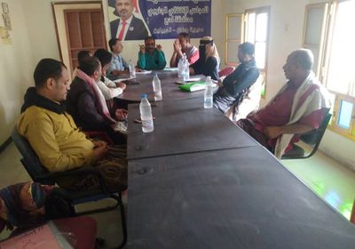 "انتقالي ردفان" يناقش الأزمات المعيشية ويحذر من الفوضى