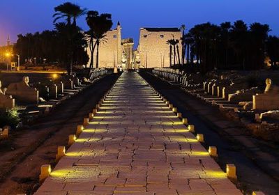 بث مباشر حفل افتتاح طريق الكباش الجديد 2021 بمحافظة الأقصر المصرية