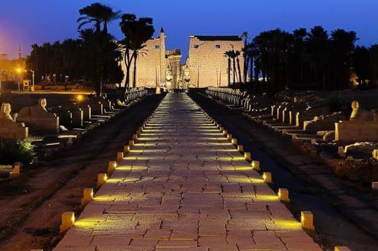 بث مباشر حفل افتتاح طريق الكباش الجديد 2021 بمحافظة الأقصر المصرية