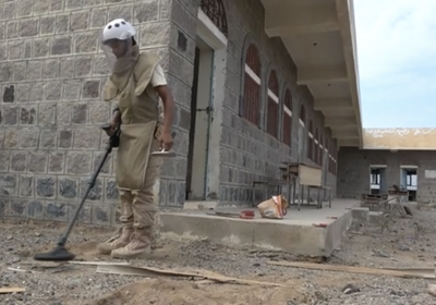 بالفيديو.. إحباط محاولة حوثية لنسف مدرسة في حيس