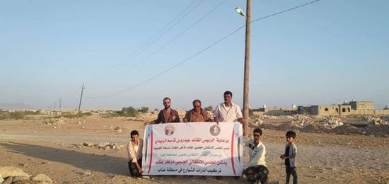 "انتقالي سيحوت": مشروع لإنارة الخط الرئيسي بمركز عتاب