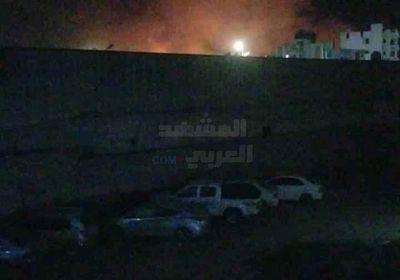 التحالف يستهدف أهدافًا عسكرية حوثية في حي ذهبان