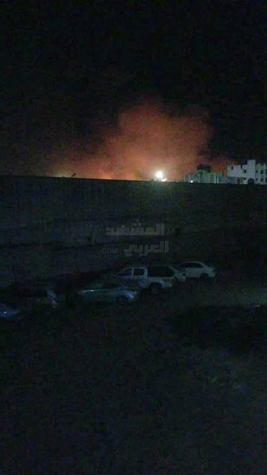 التحالف يستهدف أهدافًا عسكرية حوثية في حي ذهبان