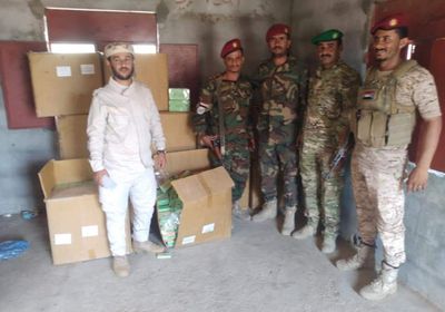 مصادرة شحنة عقاقير مسرطنة مهربة في ردفان