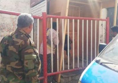 إزالة أكشاك مخالفة في صيرة