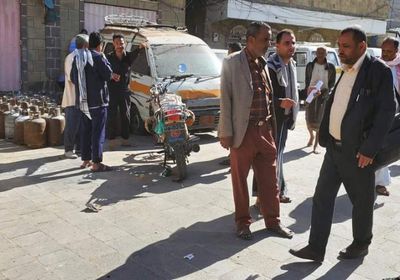 إخواني يبيع حصة الغاز مخصصة لمواطني تعز بالسوق السوداء