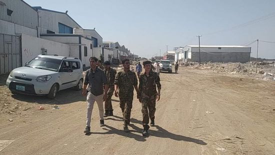 رقابة على مخازن السلع في العريش بعدن