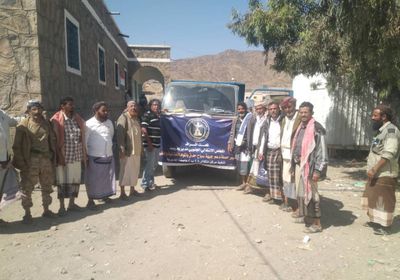 رصد تطلق قافلة دعم للقوات الجنوبية بجبهة سباح