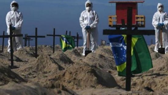 حصيلة إصابات ووفيات قياسية بكورونا في البرازيل