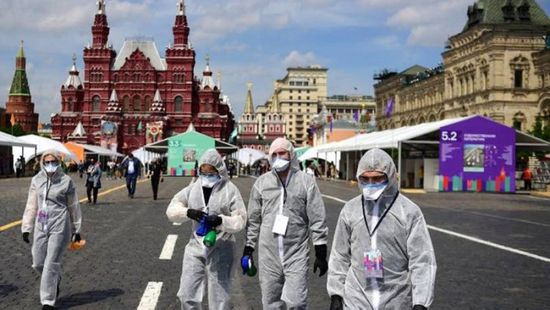 روسيا: 1221 وفاة و 33 ألف إصابة جديدة بكورونا