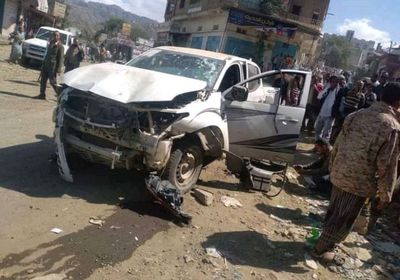 اغتيال رفقاء الحمادي مستمر.. تفجير سيارة القاضي في تعز