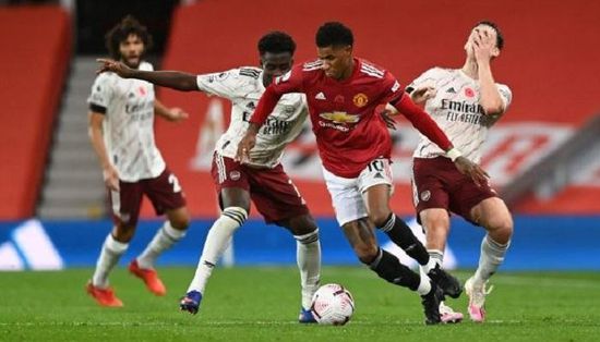 التشكيل الرسمي لمباراة مانشستر يونايتد وأرسنال اليوم في الدوري الإنجليزي