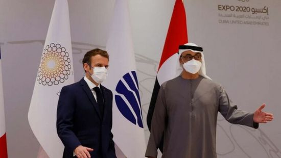 الشيخ محمد بن زايد وماكرون يؤكدان على تعزيز العلاقات بين الإمارات وفرنسا