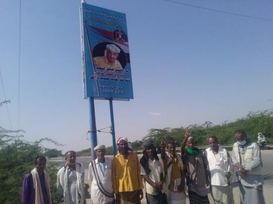 شارع أحور الرئيسي يتزين باسم الشهيد الساحمي