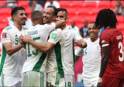 التشكيل الرسمي لمباراة الجزائر ولبنان اليوم في كأس العرب 2021
