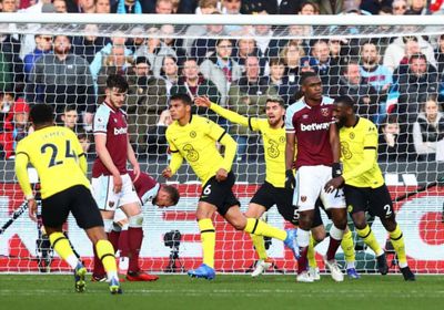  ريموناتدا قاتلة من وست هام قد تفقد تشيلسي الصدارة ورقم قياسي لريس جيمس