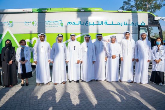  منصور بن محمد: "دمي لوطني" تنقذ عشرات آلاف الإماراتيين