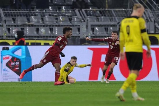 شاهد أهداف مباراة بايرن ميونيخ وبروسيا دورتموند اليوم في الدوري الألماني