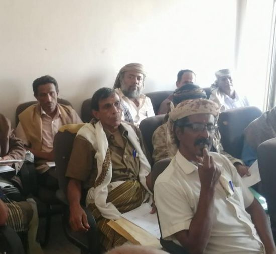 "انتقالي أبين" يتفق مع قياداته بالمديريات على الخطط الفصلية