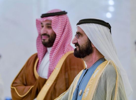  بن راشد يلتقي بن سلمان في إكسبو دبي