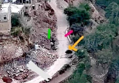 تحت حماية سلاح الإخوان.. تعديات على طريق حيوي بتعز