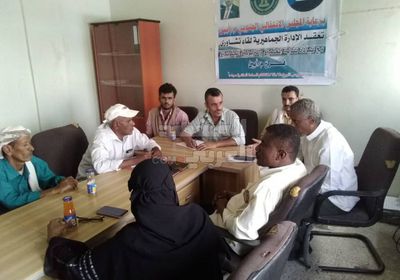 "انتقالي أبين" يناقش قضايا نقابة المعلمين بخنفر وزنجبار