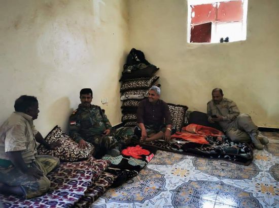 مأمور شرطة سقطرى يزور قدامى رجال أمن الأرخبيل