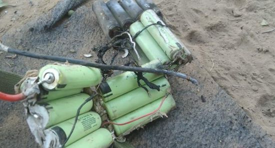 تدمير مسيرة حوثية بسماء الجراحي